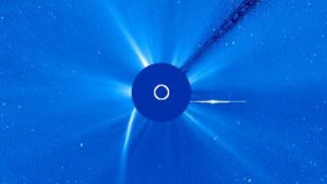 Комета Лавджоя / Lovejoy © NASA. ESA / SOHO