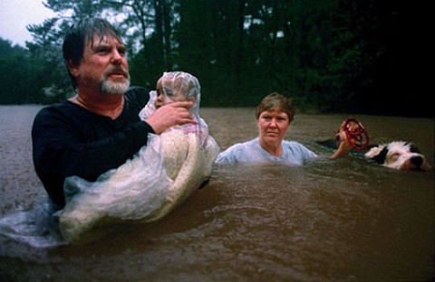 Наводнение в штате Техас, США . Фото: photographer.ru