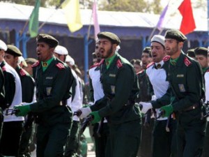 Бойцы Корпуса стражей исламской революции. Фото ©AFP