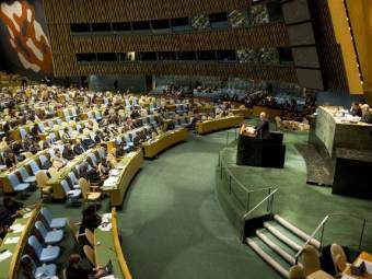 Заседание Генассамблеи ООН. Фото ©AFP