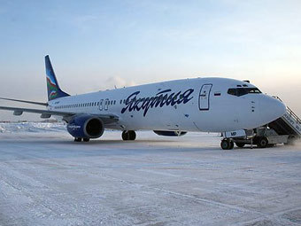 "Боинг-737-800" авиакомпании "Якутия". Фото с сайта компании