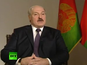 Александр Лукашенко в эфире Russia Today