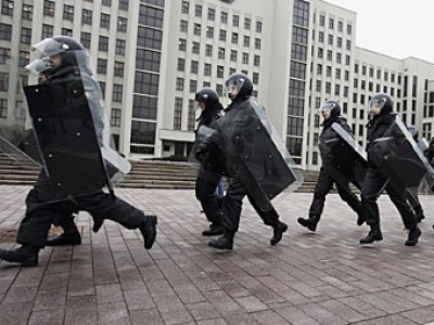 Милиция в Минске. Фото РИА Новости, Иван Руднев