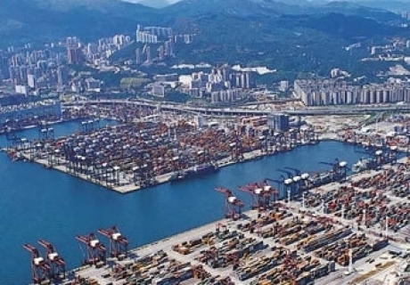 Порт Гонконга. Фото с сайта tokaitraders.com