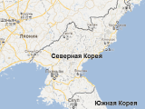 Северная Корея на картах Google