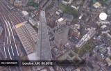 Лондонский небоскрёб The Shard. Кадр Euronews