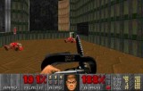 Бензопила в игре Doom. Скриншот из оригинального Doom
