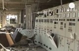 Разрушенный машинный зал пешаварской электростанции. Кадр Euronews