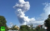 Извергается вулкан Майон на Филиппинах. Кадр RT