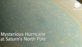 Ураган на северном полюсе Сатурна. Кадр NASA / Euronews
