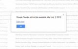 1 июля закроется Google Reader