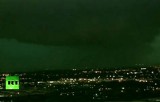 Мощный торнадо над Оклахома-сити. Кадр RT