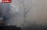 Выгоревшие трущобы в Маниле - столице Филиппин. Кадр pravda.ru