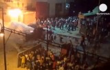 Ночной уличный бой в Каире. Кадр Euronews