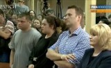 Навальный слушает приговор. Кадр РИА Новости / РАПСИ