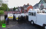 Акция протеста в Белфасте. Кадр RT
