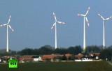Ветрогенераторы в Германии. Кадр RT
