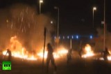 Беспорядки в Бахрейне. Кадр RT