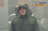 Новая униформа армии России не намокает. Кадр РИА Новости