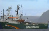 Arctic Sunrise - задержанное судно Greenpeace. Кадр RT