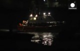 Рядом с Лампедузой снова спасены беженцы. Кадр Euronews