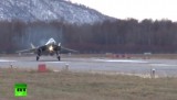 Взлёт российского истребителя 5-го поколения T50. Кадр RT