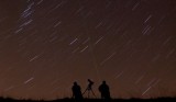 Звёзды и метеоры. Фото: EPA