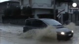 Итальянский город Пескара под ударом стихии. Кадр Euronews