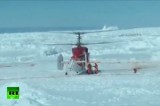 Китайский вертолёт эвакуирует пассажиров судна Академик Шокальский. Кадр RT