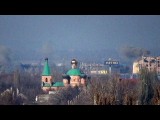 Артобстрел не прекращается во время перемирия в Донецке
