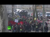 Акции протеста во Франкфурте-на-Майне